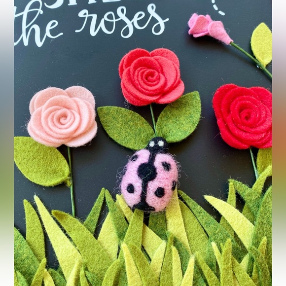 Floral Art/Stop and Smell the Roses Decor - Picture 2 of 4